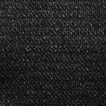 vidaXL Voile d'ombrage 160 g/m² Noir 3x4x5 m PEHD