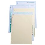 Recharge Numérotée/perforée 58 Feuillets Unis Blanc  Épaisseur Du Papier 90g  Avec Gardes Titrées Pour Classeurs Mouvements De Titres  Liste Des Actionnaires - Format A4 - Autre - Le Dauphin
