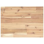 vidaXL Dessus de table 40x30x2 cm rectangulaire bois massif d'acacia
