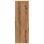 vidaXL Support pour plantes 33x33x100 cm bois d'ingénierie
