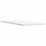 vidaXL Sommier à lattes de lit avec matelas Gris foncé 90x200 cm Tissu