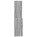 vidaXL Buffet haut sonoma gris 80x42 5x185 cm bois d'ingénierie