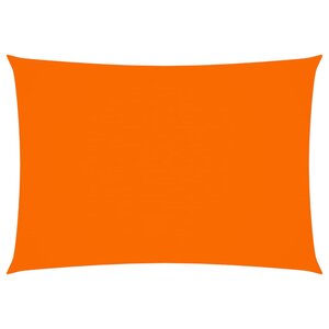 vidaXL Voile de parasol Tissu Oxford rectangulaire 2x4 5 m Orange