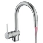 SCHÜTTE Mitigeur d'évier avec LED STELLA chrome