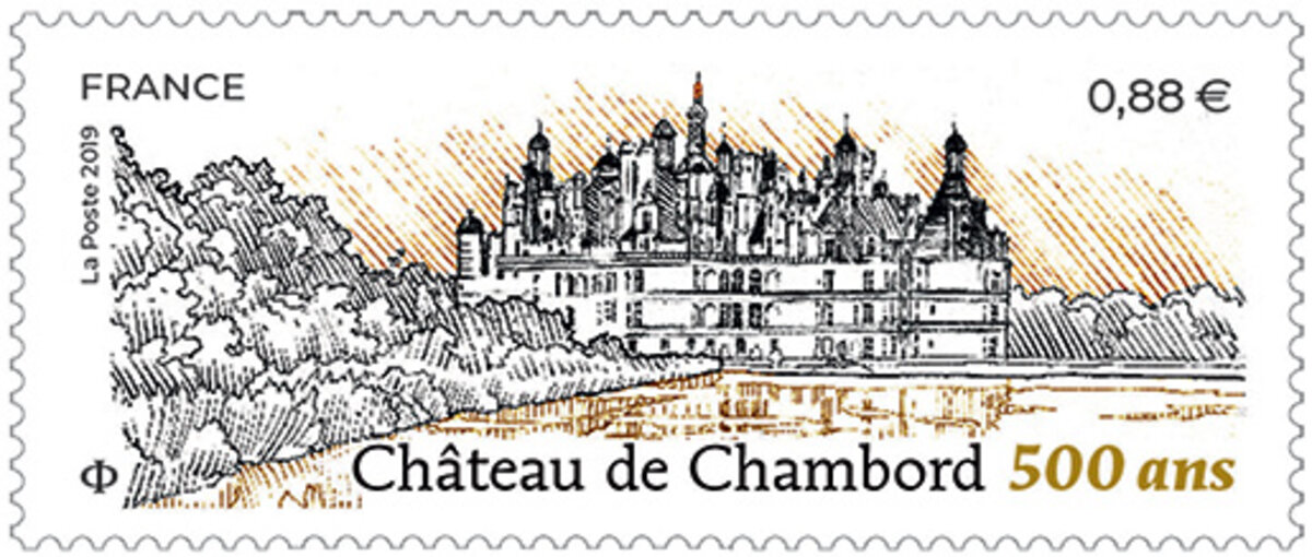 Souvenir - Château de Chambord - La Poste