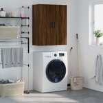 vidaXL Armoire murale chêne marron 69 5x34x90 cm