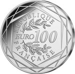 Pièce de monnaie en Argent 100 Euro g 45 Millésime 2023 MICKEY MUOSE DISNEY