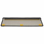 vidaXL Tapis d'escalier 15 Pièces 65x21x4 cm Noir