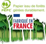 61-5839 Carte Joyeux Noël avec enveloppe blanche 12x17 5cm
