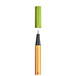 Stylo-Feutre POINT 88 Pointe Fine 0,4 mm Vert pomme STABILO