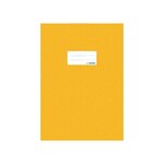 Protège-cahiers format A4 PP avec Etiquettes Jaune HERMA