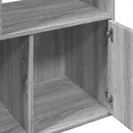 vidaXL Bibliothèque sonoma gris 70x36x189 cm bois d'ingénierie