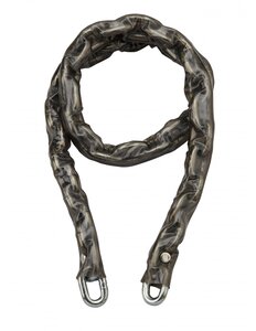 THIRARD - Chaîne acier cémenté zingué Loops vélo barrières Ø 8mm 1.2m gaine PVC - THIRARD