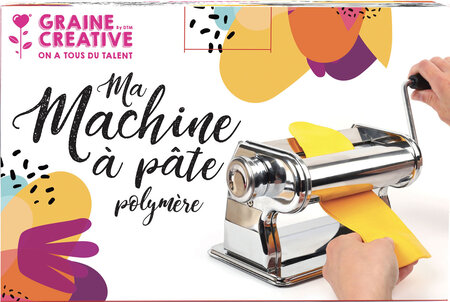 Machine à pâte DTM pour pâte polymère et argile (laminoir)