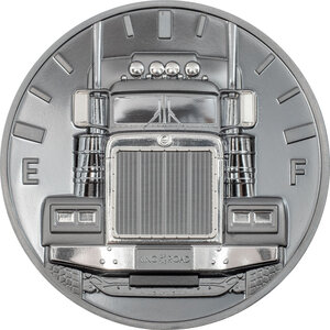 Pièce de monnaie en Argent 10 Dollars g 62.2 (2 oz) Millésime 2022 The Journey TRUCK