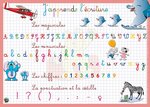 Sous main éducatif 30x42 ''j'apprends l'écriture''' ARIS EDITIONS