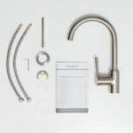 SCHÜTTE Mitigeur d'évier CORNWALL acier inoxydable