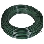 vidaXL Clôture à mailles losangées et poteaux acier 1 25x15 m