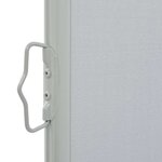 vidaXL Auvent latéral rétractable de patio 160 x 300 cm Gris