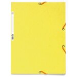 Chemise 3 Rabats À Élastiques Carte Lustrée 400g/m2 ® - A4 - Couleurs Assorties Pastels - X 50 - Exacompta