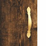 vidaXL Buffet haut Chêne fumé 69 5x34x180 cm Bois d'ingénierie