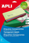 Pochettes Étiquettes Transjet D'Enc 63 5X 38 1 10  Feuilles
