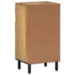 vidaXL Armoire latérale 40x33x75 cm bois massif de manguier