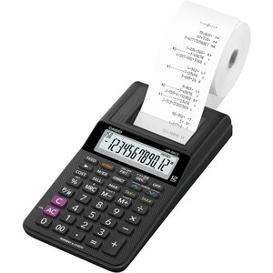 Calculatrice imprimante modèle HR-8 RCE-BK noir CASIO
