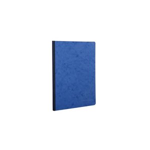 Carnet broché AGE BAG A4 uni bleu CLAIREFONTAINE