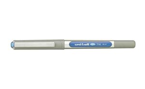 Roller encre liquide EYE UB157 pointe moyenne 0 7mm bleu turquoise UNI-BALL