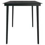 vidaXL Ensemble de salle à manger de jardin avec coussins 5 Pièces Beige