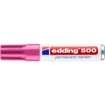 Marqueur Permanent 500 rose 2-7 mm x 10 EDDING