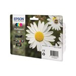 Epson multipack t1806 - pâquerette - noir  cyan  magenta  jaune