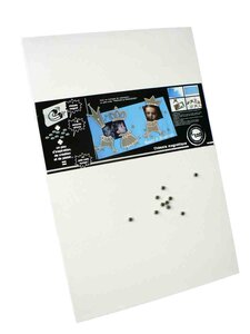 Châssis entoilé magnétique Rectangle 40x60 cm + 10 aimants