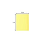 Paquet De 100 Sous-chemises Super 60 - 22x31cm - Canari - X 10 - Exacompta