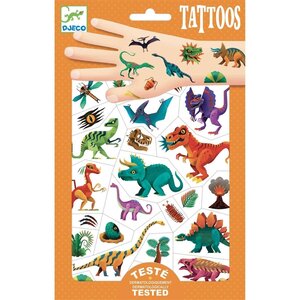 Djeco DJ09598 - Tatouages Dinosaurs