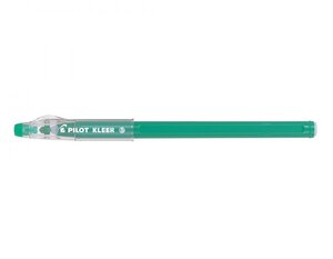 Stylo Bille à Capuchon KLEER Effaçable Pte Moyenne Vert PILOT