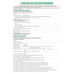 Dossier Location Meublée - Vert - X 5 - Exacompta
