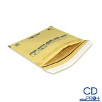 Lot de 50 enveloppes à bulles pro+ marron cd format 145x175 mm