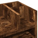 Organisateur armoire de bureau 44 5 x 24 x 25 cm bois ingénierie Chêne fumé 02_0043568