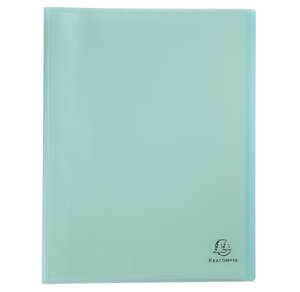 Protège-documents En Polypropylène Semi Rigide Chromaline Pastel 80 Vues - A4 - Vert Pastel - X 10 - Exacompta