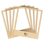 Set 5 Cadres En Bois - 9X10 5 Cm