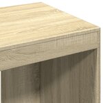 vidaXL Bureau chêne sonoma 103 5x56 5x94 cm bois d'ingénierie