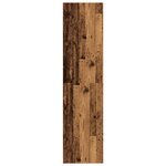 vidaXL Garde-robe vieux bois 30x50x200 cm bois d'ingénierie