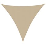 vidaXL Voile de parasol tissu oxford triangulaire 6x6x6 m beige