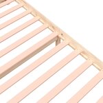 vidaXL Cadre de lit sans matelas bois massif 160x200 cm