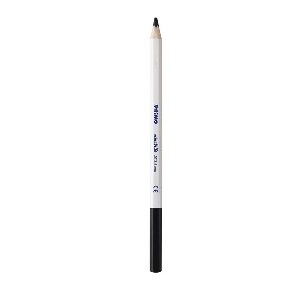 Crayon de couleur laqué qualité supérieure minabella mine 3 8mm noir primo