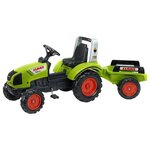 FALK Tracteur a pédales CLAAS Arion 430 avec remorque - 1040AB