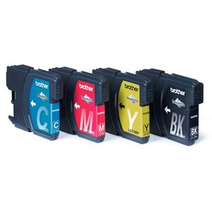 Lc1100 cartouche d'encre originale grande capacité pack 4 couleurs - noir cyan magenta jaune (paquet 4 unités)