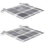 vidaXL Ensemble à manger d'extérieur pliable avec coussin 3 Pièces Teck